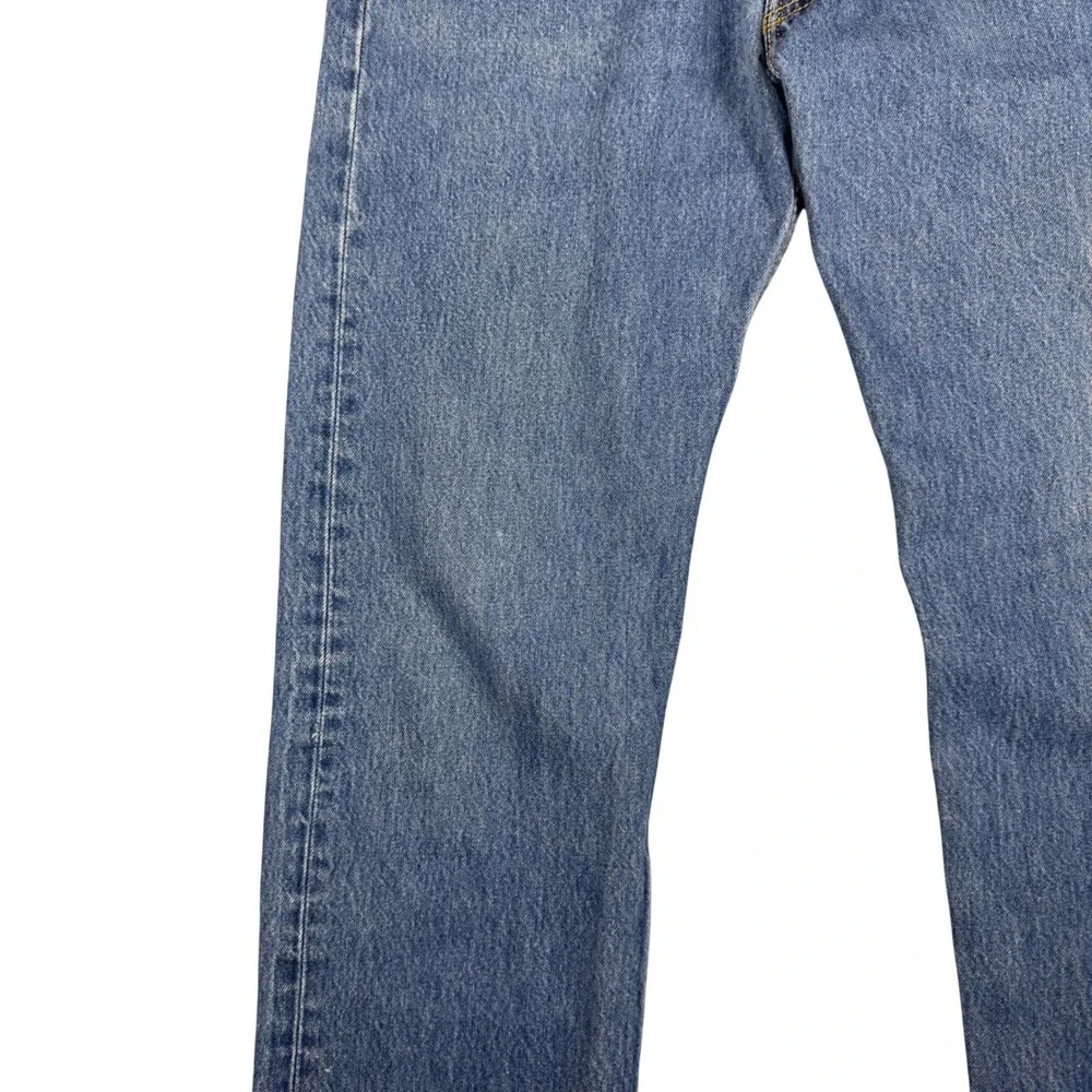 Vtg Y2K Levi's 501XX‎ Men's Jeans 32x32 Blue Straight Leg Denim Button Fly 2002